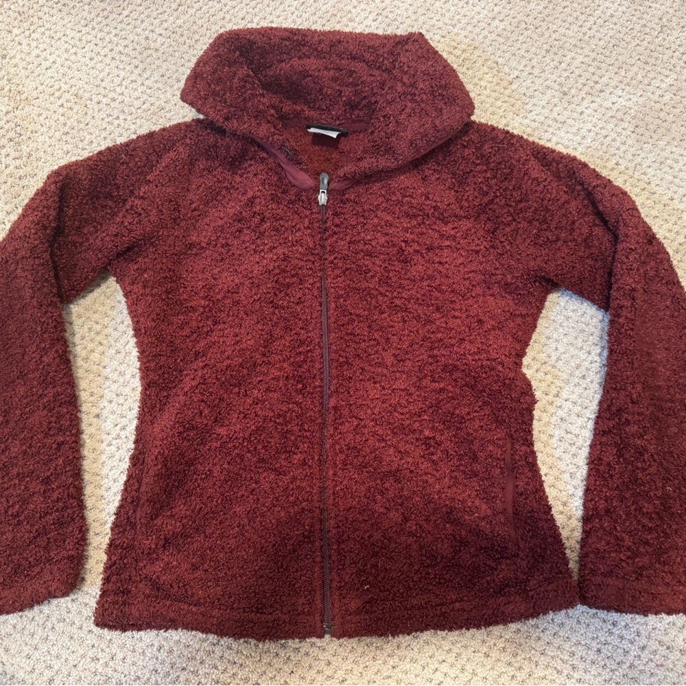 Patagonia W's Curly-Q Cardigan red/ burgundy jacket